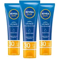 Nivea 3x Face Moisturising Zonnebrand SPF 30 50 ml