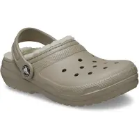 Crocs Klomp Toddler Classic Lined Clog Mushroom Bone-Schoenmaat 23 - 24