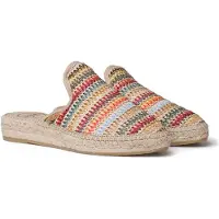Toni pons Veelkleurige raffia babouche voor dames in espadrillestijl | JUNI-MA