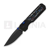 Kizer Cutlery Militaw 315 M390 vouwmes, Nebula FatCarbon & Black Aluminum, Matte DLC Ultra