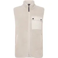 Didriksons Rasmus 2, fleecevest, heren, clay beige