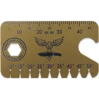 Audacious Concept Dog Tag Tool - Titanium - Bronzed
