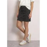 Street One Dames Kniehoge rok met luipaardprint - 34
