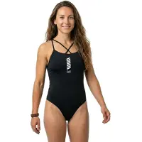 EA7 Dames Watersport zwembroek zwart (XL), Casual, Strandkleding, Polyester 7W000285_AF20663