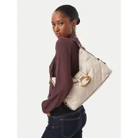 GUESS schoudertas Camden Shoulder Bag Bone beige