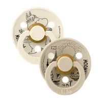 BIBS - x Moomins Pacifier Colour Snorkmaiden - Ivory/Vanilla - Size 2