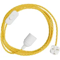 Creative Cables Snakebis Twisted E14 Lamphouder Met Snoer
