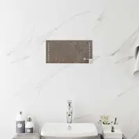 Syfax LED Badkamer Spiegel Doorzichtig 40 x 20 cm gehard glas