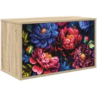 vidaXL Wandmeubel voor televisie, model KIEL, 69 x 33 x 40 cm, Sonoma-eikenhout