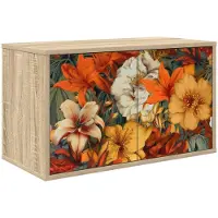 vidaXL Wandmeubel voor televisie, model GENNEP, 69 x 33 x 40 cm, Sonoma-eikenhout