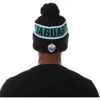 New Era Unisex volwassen NFL Jacksonville Jaguars Pom Pom muts (Medium Blauw)