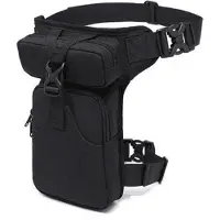OEM Motortas - Grote capaciteit - Tactische motortas - Militaire motortas - Afneembare motortas - Unisex - Gevoerd - Geschikt voor motor en fiets - Zwart
