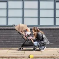 Markenlos Kinderwagenkleed, 90 x 90 cm, geschikt voor alle seizoenen, katoen, minky, Slumber Bear