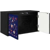 vidaXL Wandmeubel voor televisie, model MAINZ, 69 x 33 x 40 cm, materiaal: houtvezelplaat
