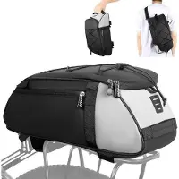 OEM Fietszak - Individueel - 12 liter - Dubbel waterdichte fietstas - Reflecterende fietstas - Zadelzak - Ideaal voor woon-werkverkeer, reizen en outdooractiviteiten