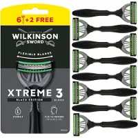 Wilkinson Xtreme 3 Comfort Black Edition Scheermesjes - 8 Stuks