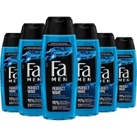 Fa Men Perfect Wave douchegel - 6 x 250 ml - voordeelverpakking