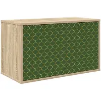 vidaXL Wand gemonteerd TV Kast GELEEN 69 x 33 x 40 cm Sonoma Eiken