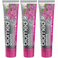 Biomed Sensitive - Tandpasta voor gevoelige tanden - Versterkend, fluoridevrij, 3-pack