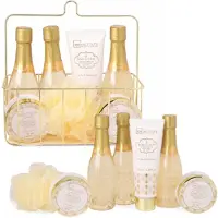 IDC INSTITUTE GOLD Vanille set – set voor lichaams- en haarverzorging – kenmerken zoals huid- en haarverzorging