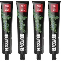 Splat Special Blackwood - Tandpasta - Wittering, Actieve Houtskool, Fluoride Vrij, 4-pack
