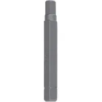 Toptul HEX Bit 6mm L75mm Stal S2 Lange Schroefbit