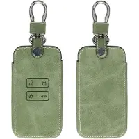 Kwmobile Key Cover Compatible with Renault - Green