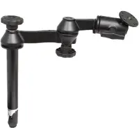 Ram Mounts RAM dubbele zwenkarm, Accessoires voor barcodescanners