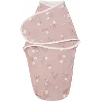 Motherhood Moederschap Baby Swaddle - Roze knopen - Zacht katoen