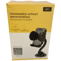 Setty Universele Autohouder voor Telefoon & Navigatie - Zwart