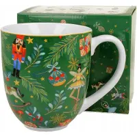 Duo XXL Kerstmok "De Notenkraker" - 1000 ml Porselein