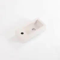 Qeramiq Dely Fontein - 38x18.5x9cm - keramiek - kraangat links - linnen 8020L-linnen