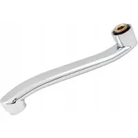 Hydroland Keukenmengkraan Uitloop S-Type 120mm Chroom 3/4"