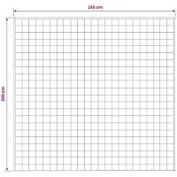 vidaXL Verzwaringsdeken Wit 200 x 230 cm 9 kg 100% Katoen 205T