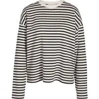 Noisy May Shirt 'NMMOCCA' zwart / wit