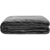 vidaXL Gewogen Dekentje Antraciet 140 x 200 cm 6 kg 100% Katoen 205T