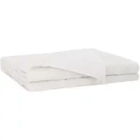 vidaXL Verzwaringsdeken Wit 152 x 203 cm 11 kg 100% Katoen 205T