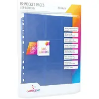 GameGenic Sideloading 18-Pocket Pages Pack Blauw (10 stuks)