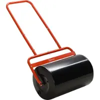 Outsunny Gazonroller Staal, Metaal 58L x 32,5B x 113H cm Rood