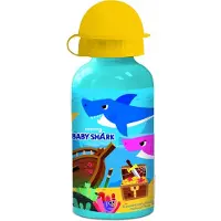 Stor Baby Shark Aluminium Drinkfles 400ml BPA-Vrij