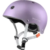 Movino - Element - S - lavendel - urban fietshelm met Dial-Fit systeem - ABS/EPS - 11 Ventilatiegaten - Fiets Skeelers Step