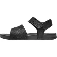 FitFlop Kinderen IQushion Shimmer iQushion Waterdichte Platte Sandalen (Zwart)