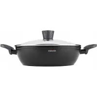 Florina Bono Inductiepan 20 cm, 1.6L, Zwart - Snelkookpan