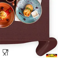 ANRO Tafelkleed Effen linnenlook Meerkleurig 140x100cm Rechte rand Afwasbaar Waterafstotend
