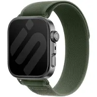 Strap-it Trail bandje Nylon geschikt voor Huawei Watch Fit 5 Pro / 5 / 4 Pro / 4 / 3 - Groen