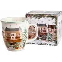 Duo Mok 650 ml Kerststad 2 - Kerstcollectie