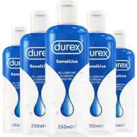 Durex Glijmiddel Sensitive - 250 ml x5