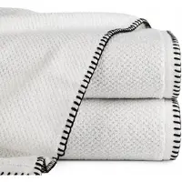 Eurofirany Luxe Katoenen Badhanddoek Mabel 50x90cm - Zacht & Absorberend