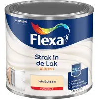 Flexa - Strak In De Lak Binnenlak Hoogglans - Iets Bubbels - Mengverf - 500 Ml