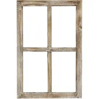 Viana Decoratief raamkozijn houten decoratie rustiek bruin 40×60cm